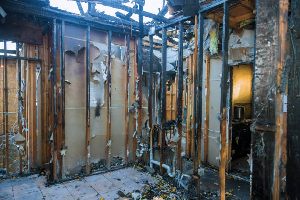 Professional Smoke Damage Removal technician working in Highspire, PA